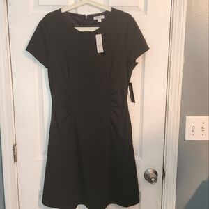 New York & Company NWT Black Sheath Mini Dress size L